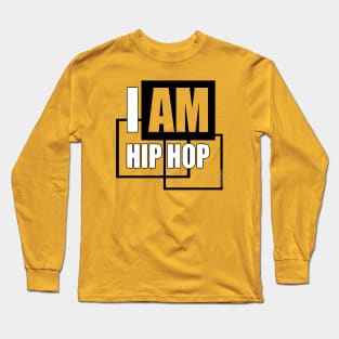 I AM HIP HOP - BLACK BLOCK Long Sleeve T-Shirt